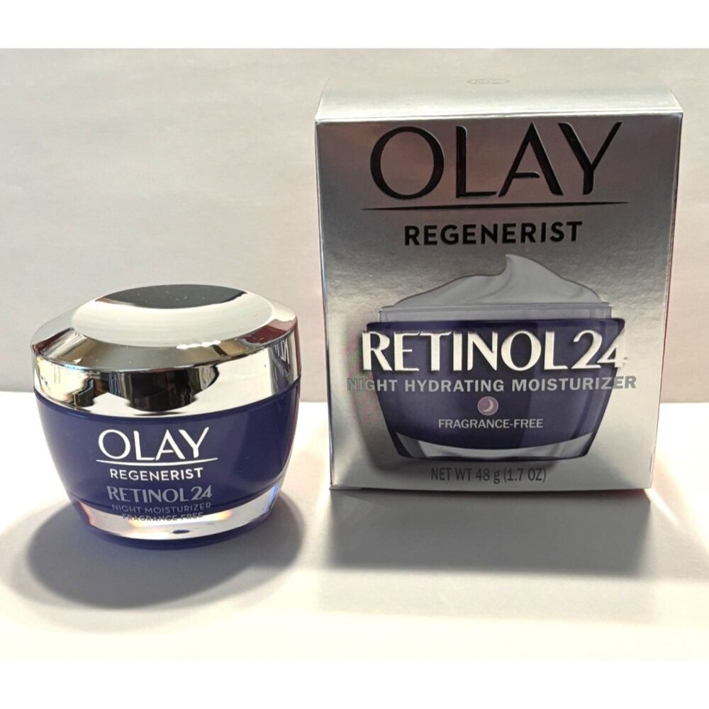Olay Regenerist Retinol 24 Night Moisturizer with 1 Week of‎ Whip Moisturizer